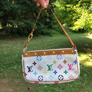 **SOLD** Louis Vuitton multi color pochette